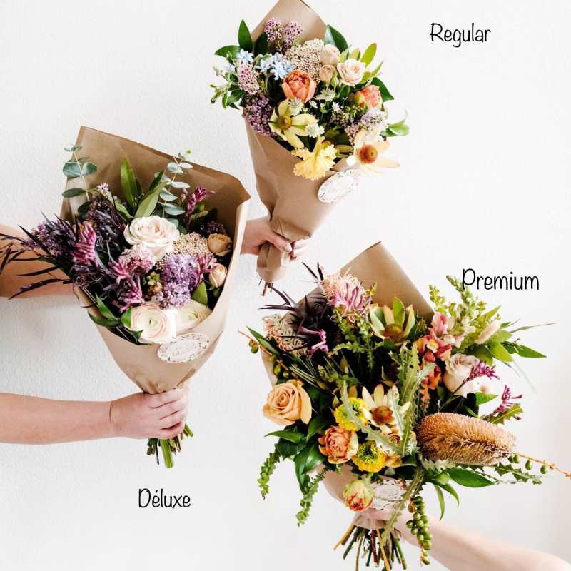 Sustainable, foam-free floral arrangement by Studio C Florals in Newport Beach