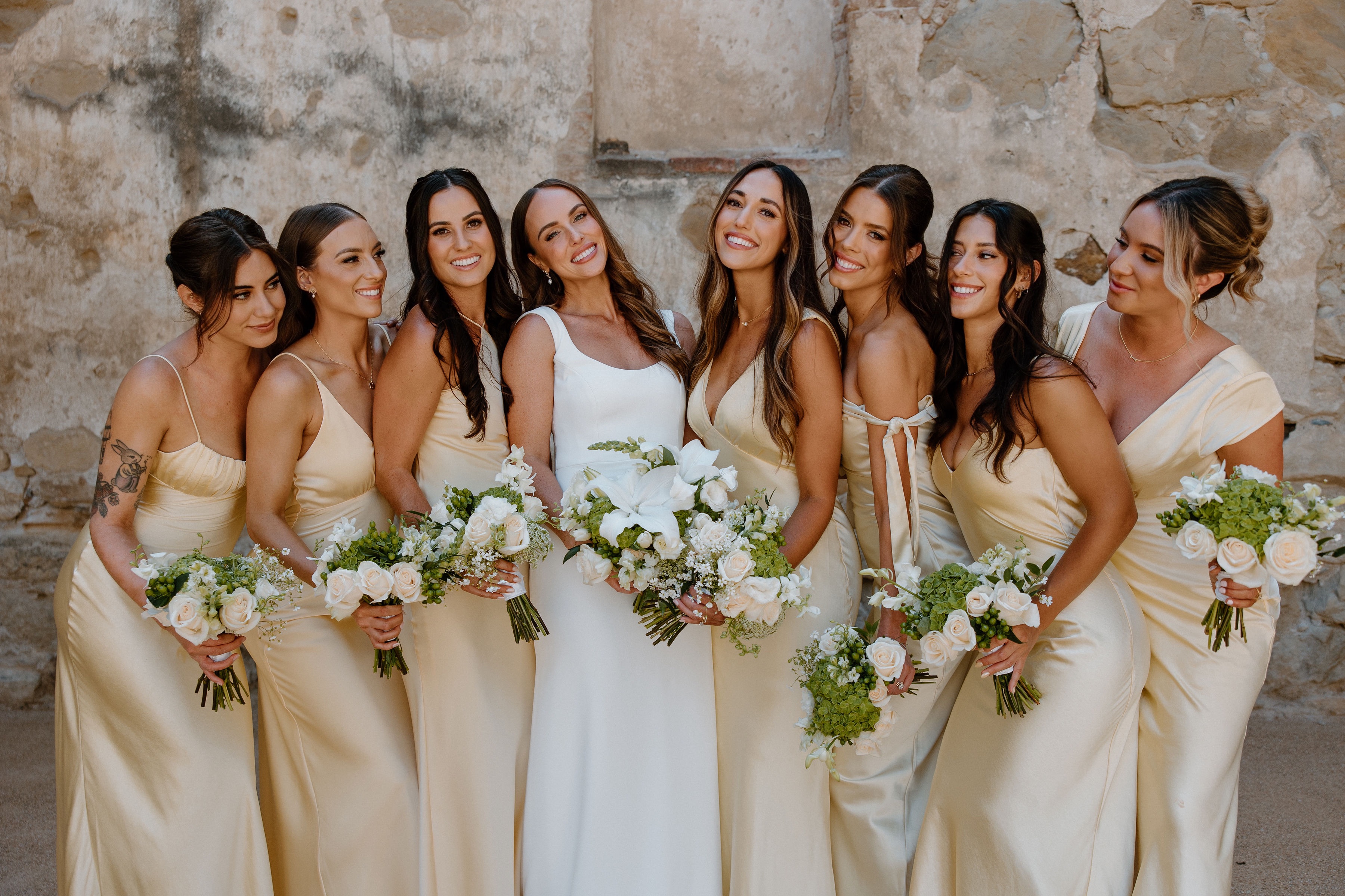 Fresh, locally-sourced wedding florals by Blooming Gala