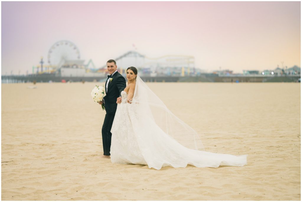 Real wedding at Shutters on the Beach in Santa Monica