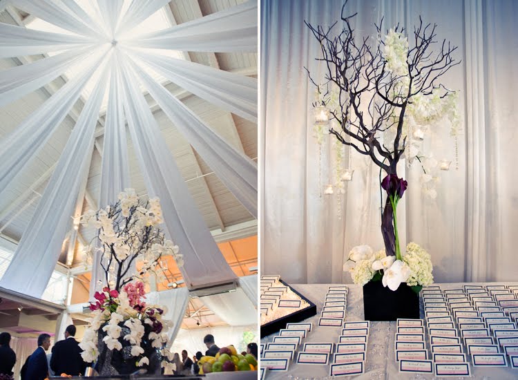 Wedding florals by SYL Design Studio at a Newport Beach wedding